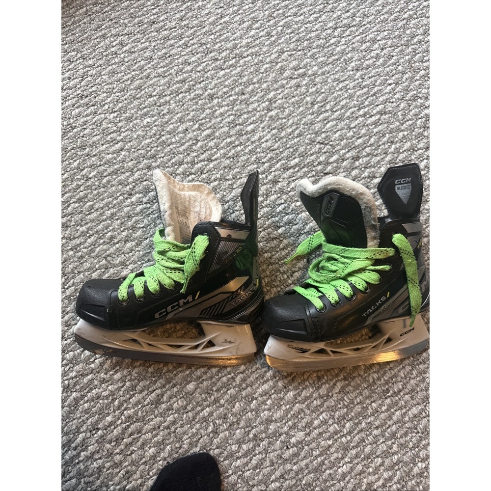 CCM Tacks AS-580 Ice Hockey Skates - Youth 13.5 - Used Speed Blade